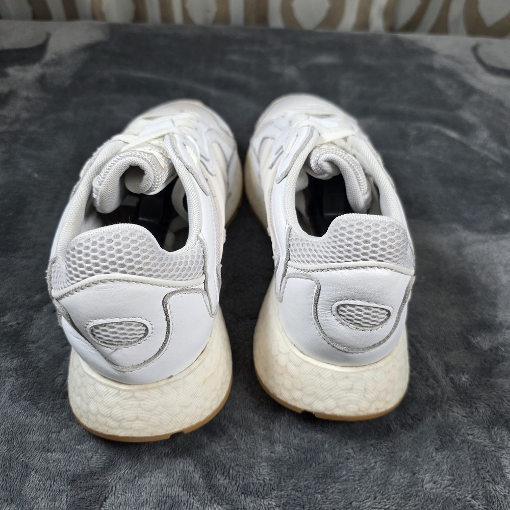 Adidas Tresc Run White With Gum Sole. Mens Size 7 - Picture 4 of 9